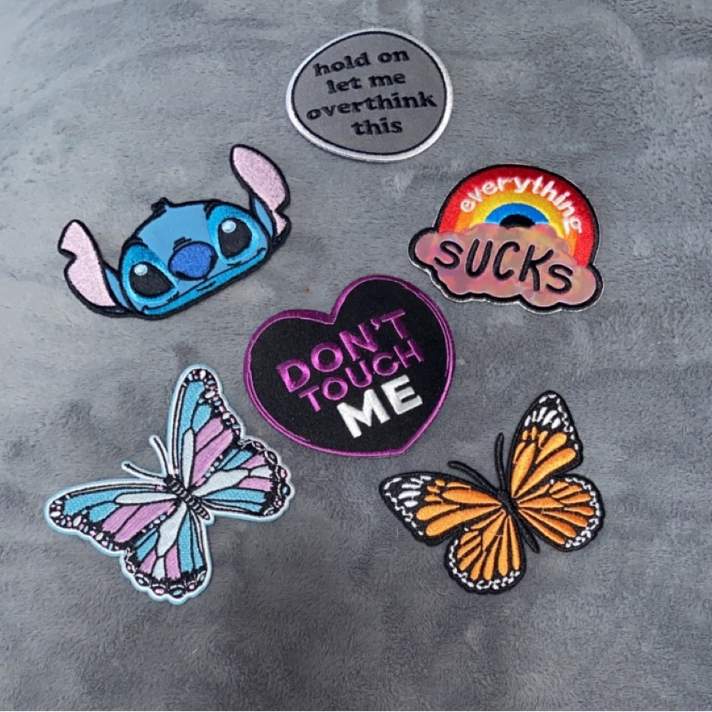 Iron on patches